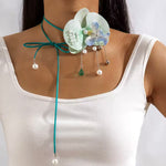 Load image into Gallery viewer, Orchid Shine Necklace
